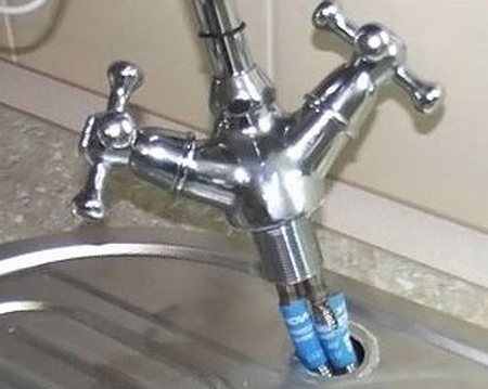 Как подключить раковину к водопроводу