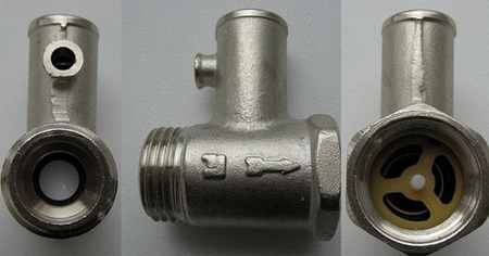 Как установить предохранительный клапан для водонагревателя