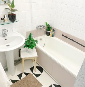 5 шагов к недорогому преображению ванной комнаты